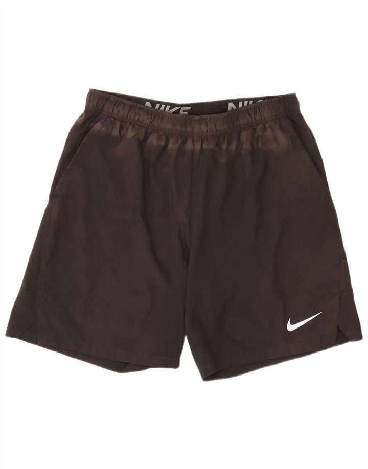 Nike Herren Dri Fit Standard Sport Shorts XL Schwarz Polyester