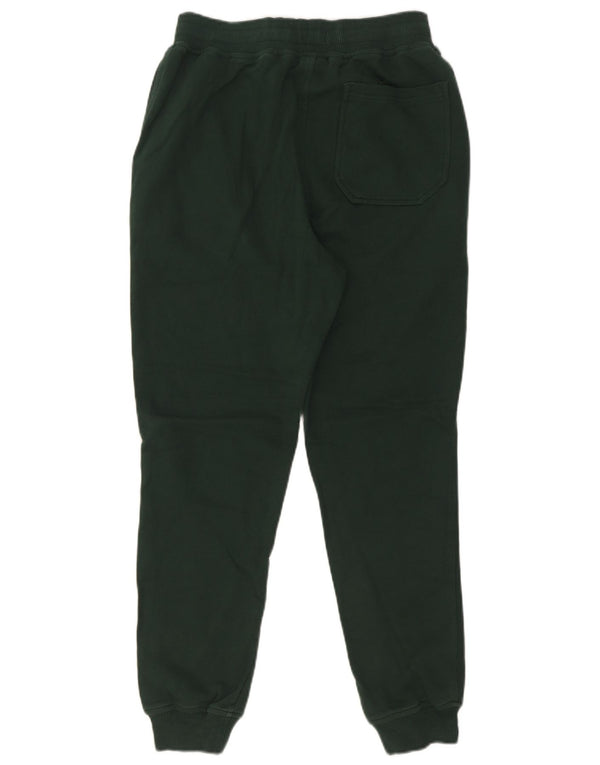 Quiksilver Mens Slim Fit Tracksuit Trousers Joggers Small  Green Cotton