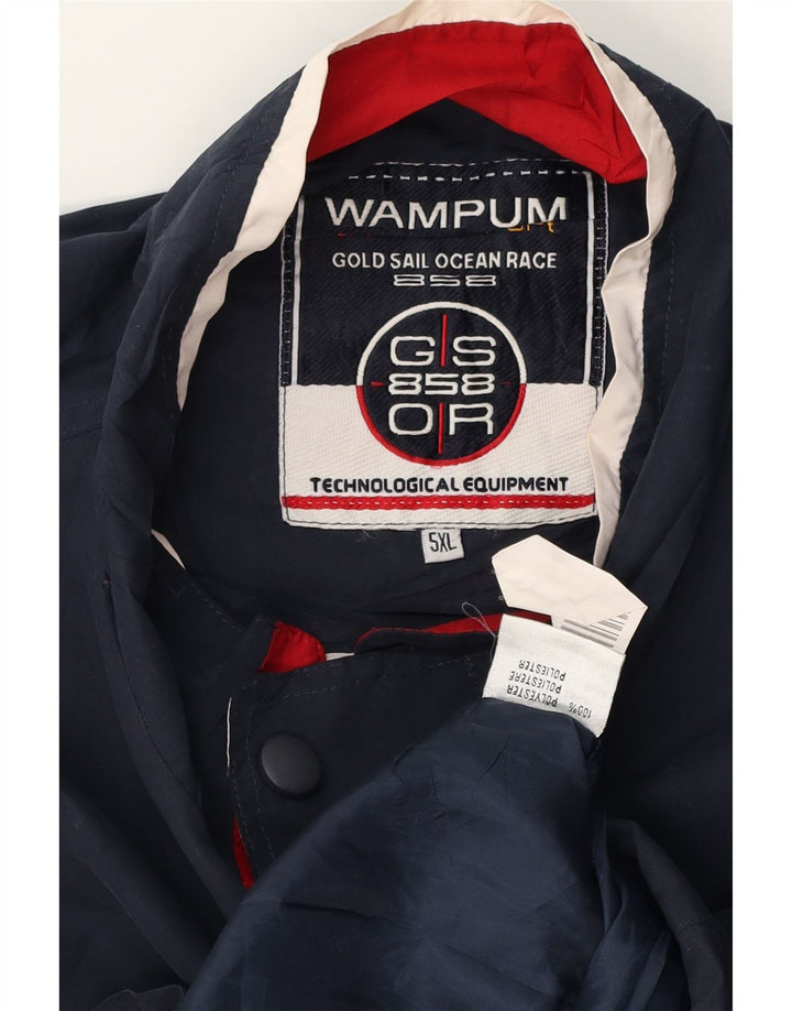 Wampum Herre Gilet UK 48 5XL Navy Blue Polyester