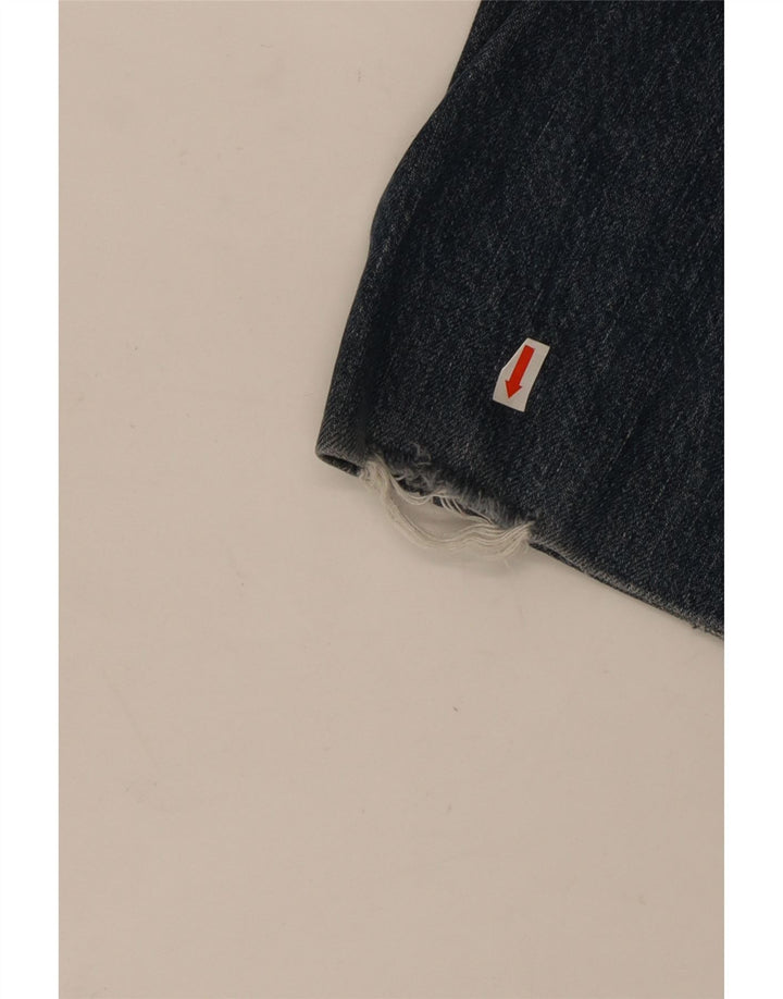 Levi's Mens Straight Jeans W32 L26 Blue Cotton