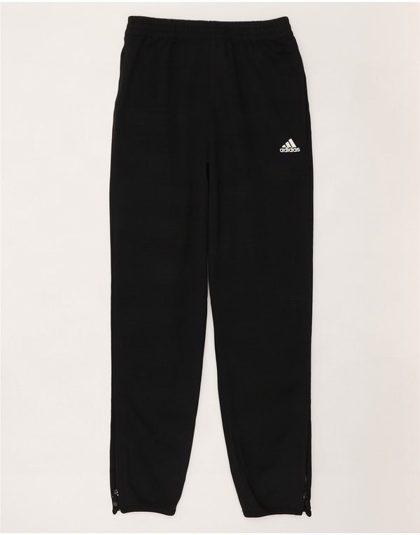 Pantaloni della tuta da donna Adidas UK 8 Small Poliestere nero