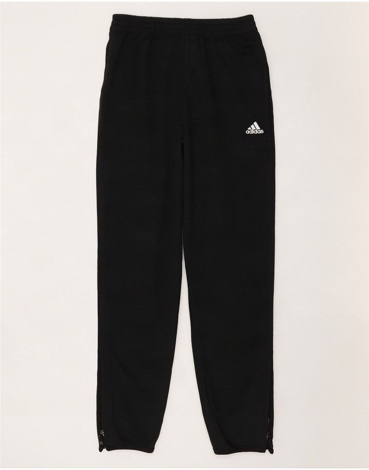 Adidas Womens Tracksuit Trousers UK 8 Small Black Polyester