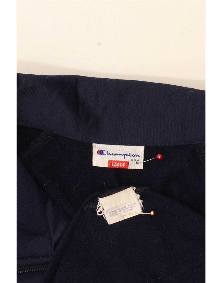 Ανδρική φόρμα Champion Top Jacket Large Navy Blue Polyester