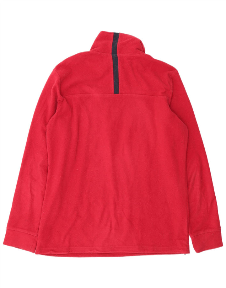 LOTTO Fleecetrøje med lynlås til mænd 2XL Rød Polyester