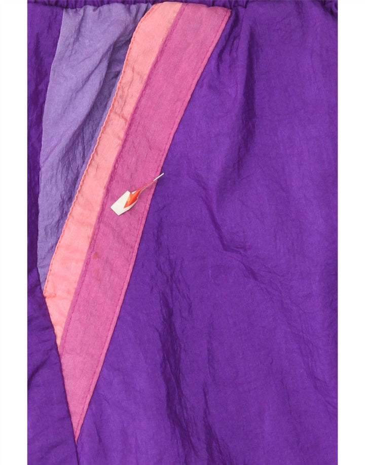 Rodeo Womens Tracksuit Trousers Joggers IT 44 Medium Purple Colourblock