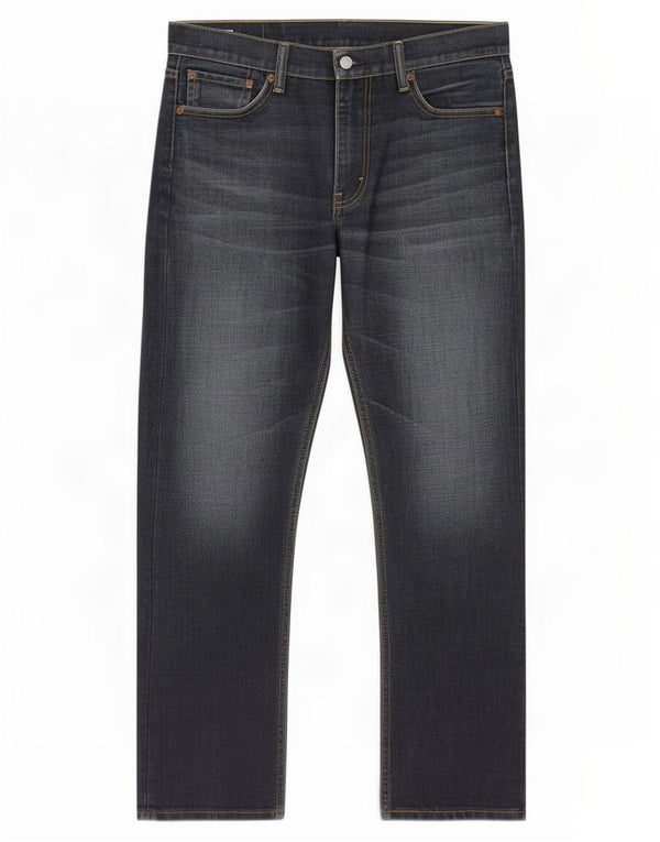 Levi's Mens 513 Slim Straight Jeans W32 L30 Navy Blue Cotton