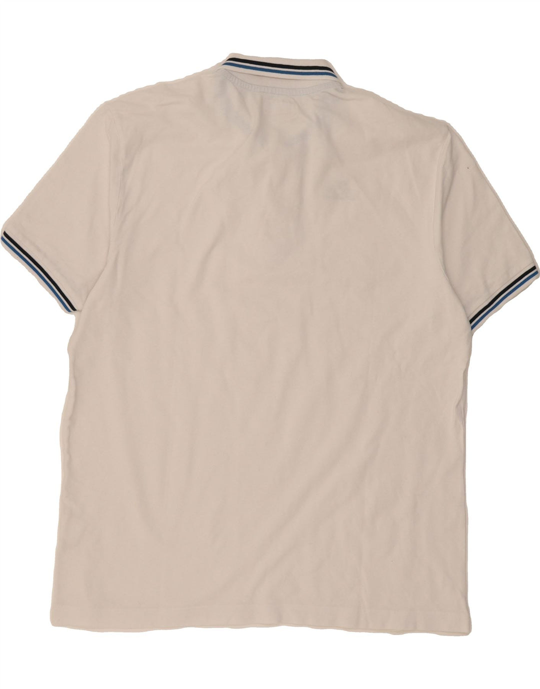 KAPPA Mens Polo Shirt 3XL White Cotton Vintage Kappa and Second-Hand Kappa from Messina Hembry 