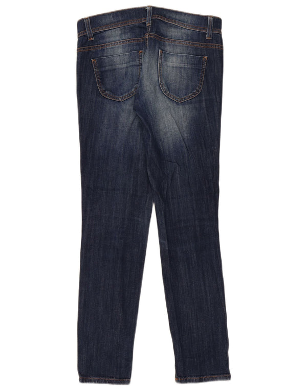 Benetton Womens Slim Jeans W27 L28 Blue