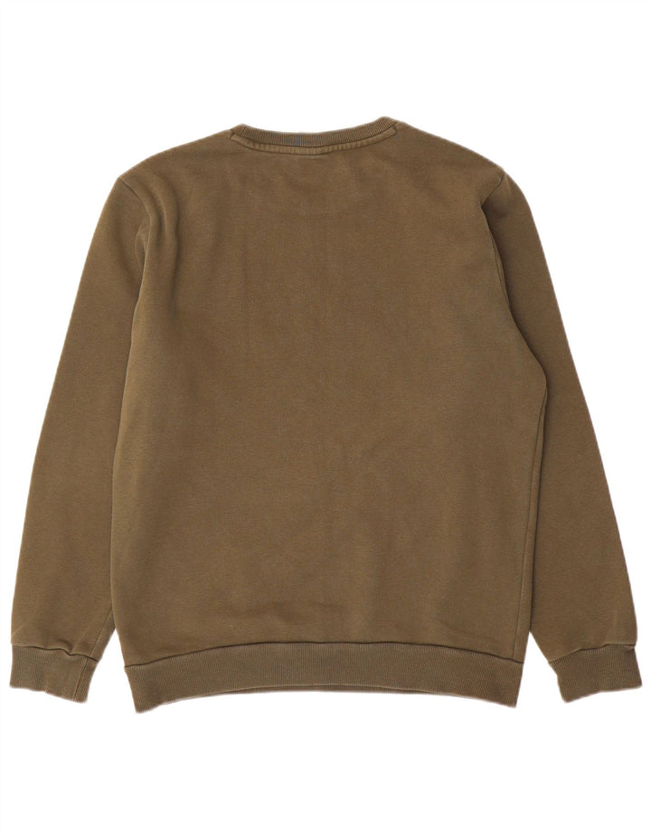 PUMA Sweatshirt til mænd, lille Khaki Bomuld