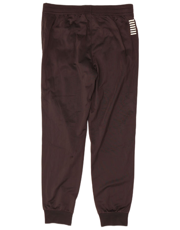 Emporio Armani Mens Tracksuit Trousers Joggers XL Black Polyester