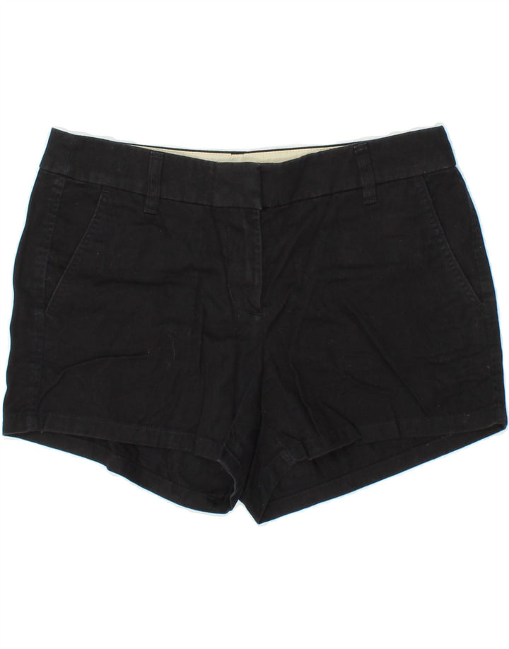 J. CREW Womens Chino Shorts US 6 Medium W30  Black Cotton Vintage J. Crew and Second-Hand J. Crew from Messina Hembry 