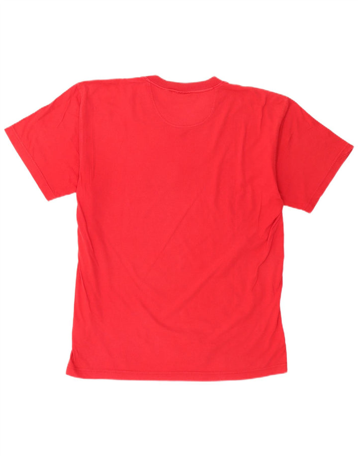 FILA Mens Graphic T-Shirt Top Large Red Cotton