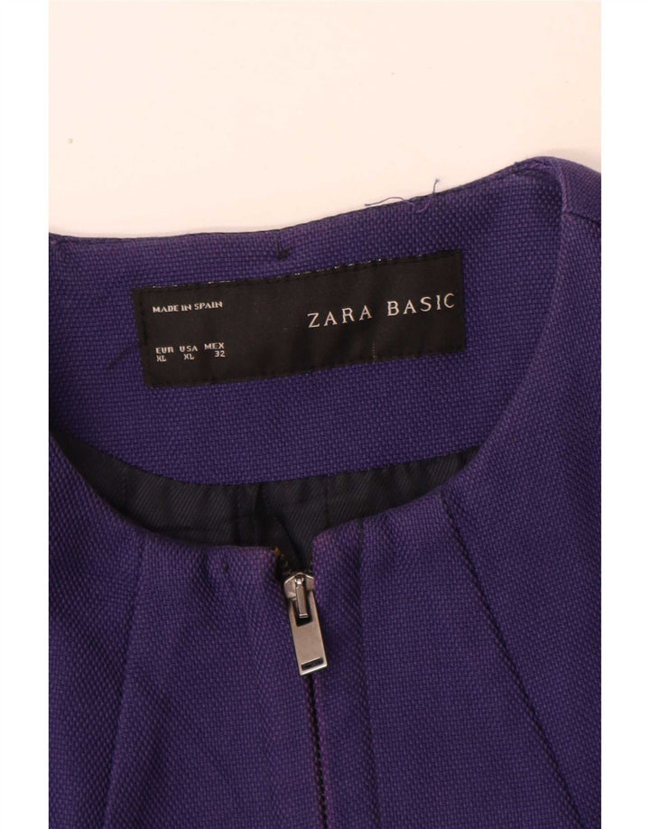 Cappotto Zara da donna UK 18 XL viola