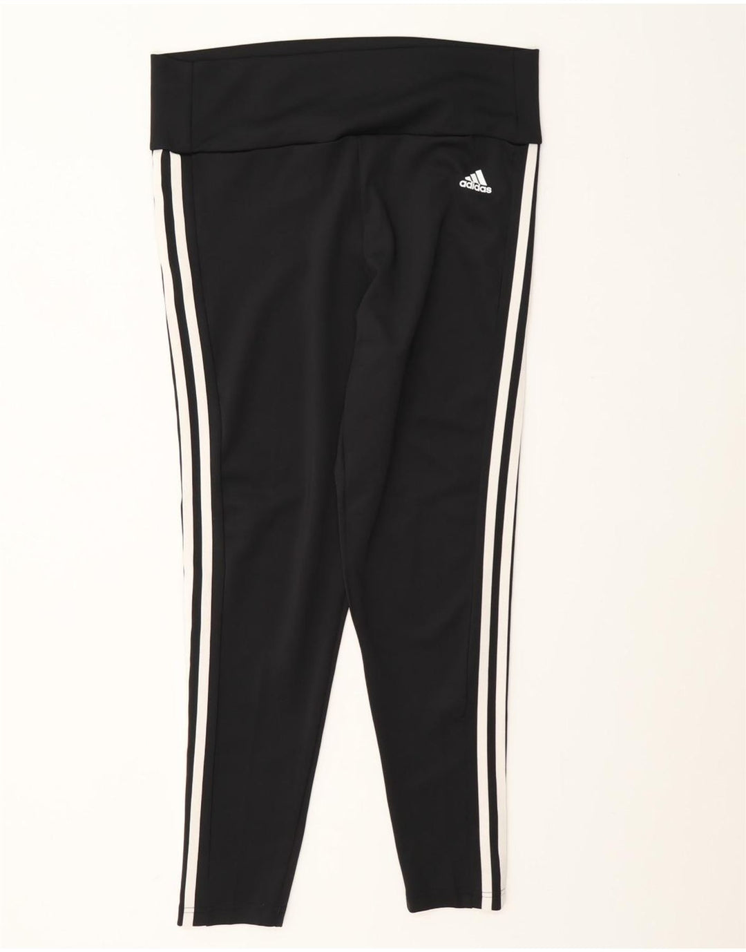 Adidas Womens Aeroready Leggings UK 16/18 Large Black Polyester