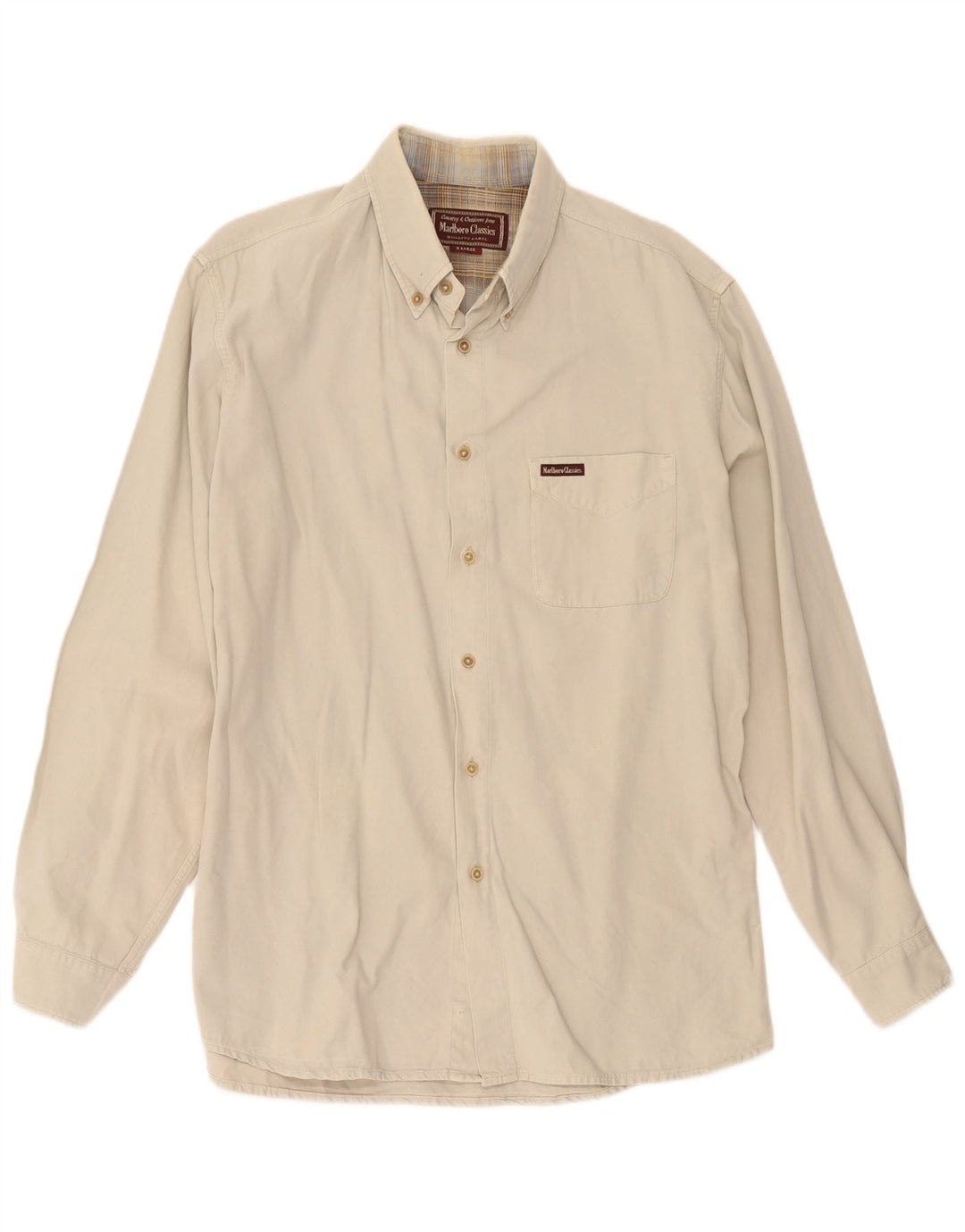 Marlboro Classics Herreskjorte XL Beige