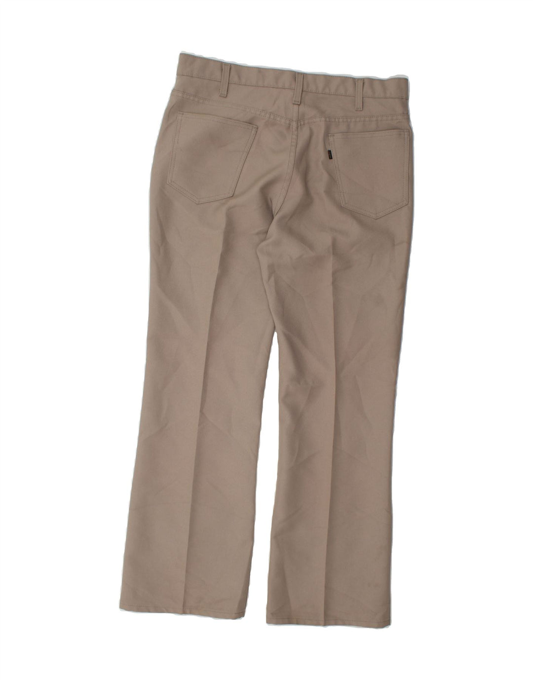 LEVI'S Womens Straight Casual Trousers W34 L29 Beige Vintage Levi's and Second-Hand Levi's from Messina Hembry 