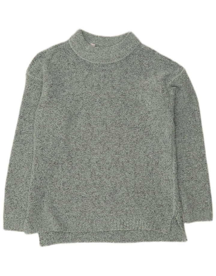 BONPRIX COLLECTION Womens Turtle Neck Jumper Sweater UK 14 Medium Green