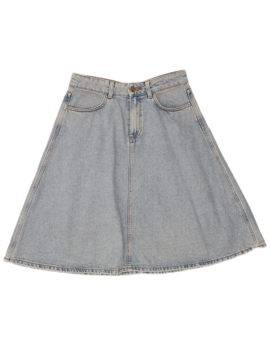 Gonna di jeans Zara da donna media W28 blu