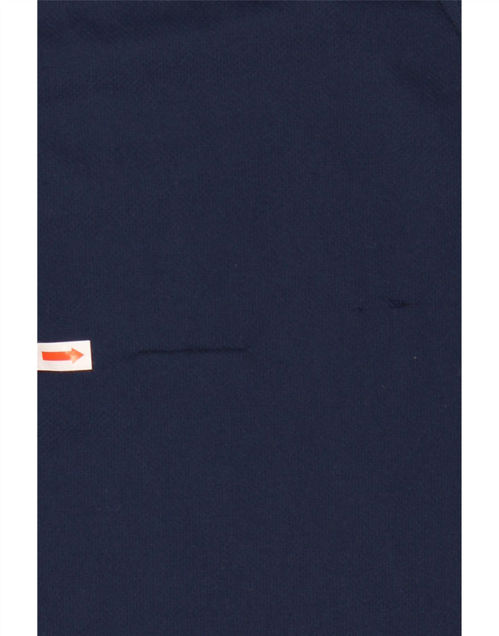 Adidas Herre Climalite grafisk T-shirt Top Stor marineblå polyester