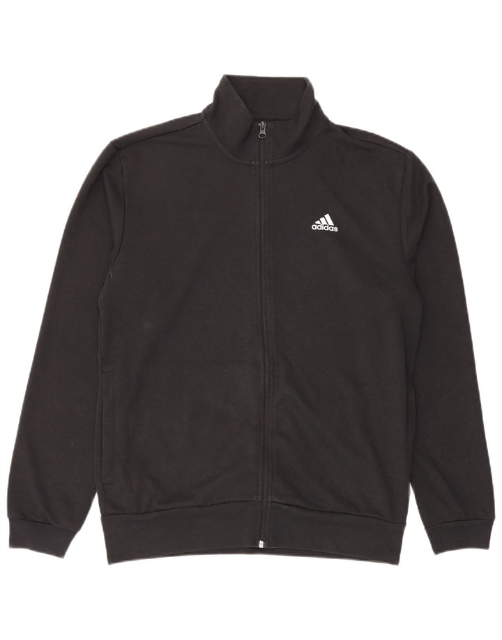 Adidas Hommes Aeroready Graphic Survêtement Top Veste Noir Moyen Polyester