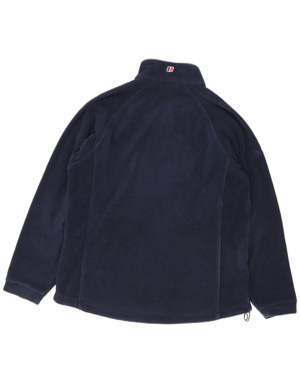 Berghaus Chaqueta polar para mujer UK 46 Grande Poliéster azul marino