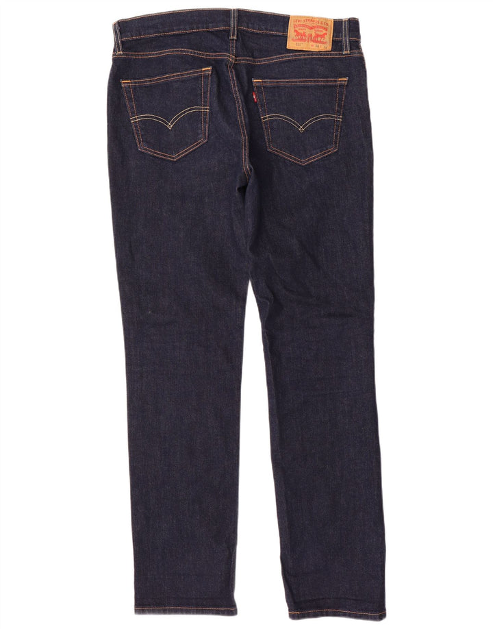 Levi's Jean Slim 511 Homme W34 L32 Bleu Marine Coton
