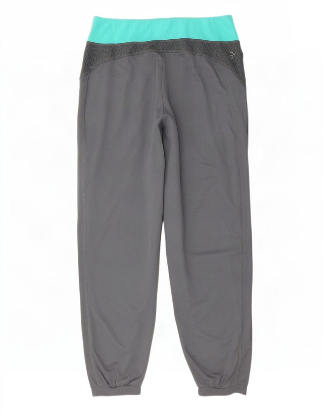 Puma Womens Tracksuit Trousers Joggers UK 12 Medium Grey Colourblock