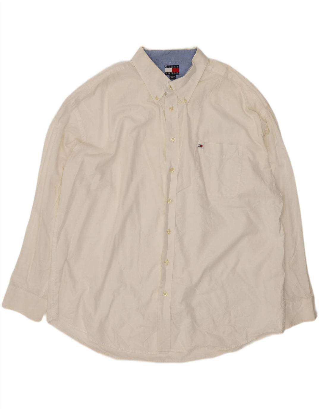 Tommy Hilfiger Chemise Homme 2XL Coton Blanc
