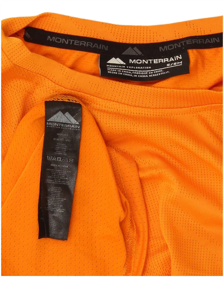 T-shirt da uomo Monterrain Top piccola arancione in poliestere