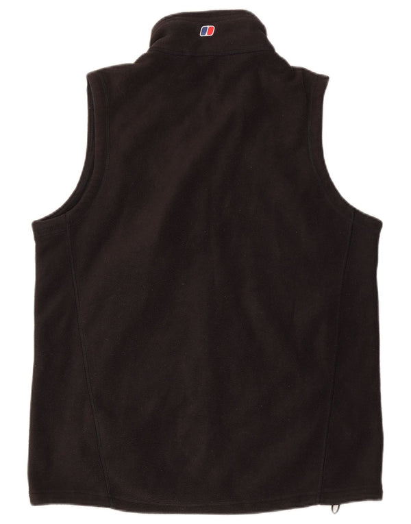 Berghaus Chaleco polar para hombre UK 40 Large Poliéster negro