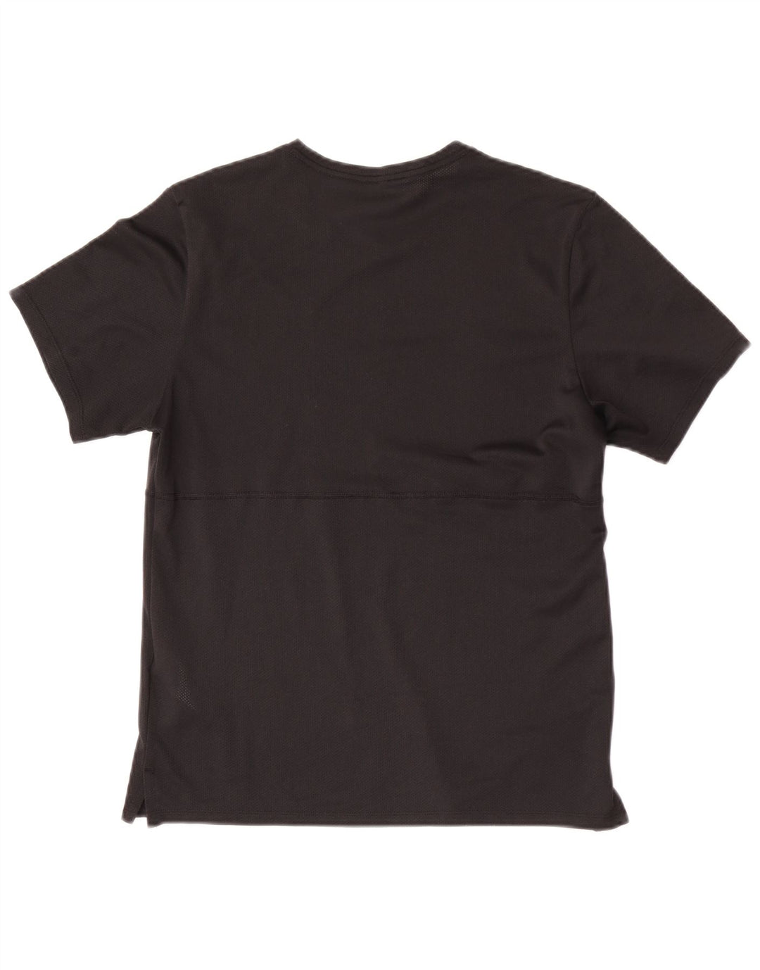 Nike Womens Dri Fit T-Shirt Top UK 10 Small Black Polyester