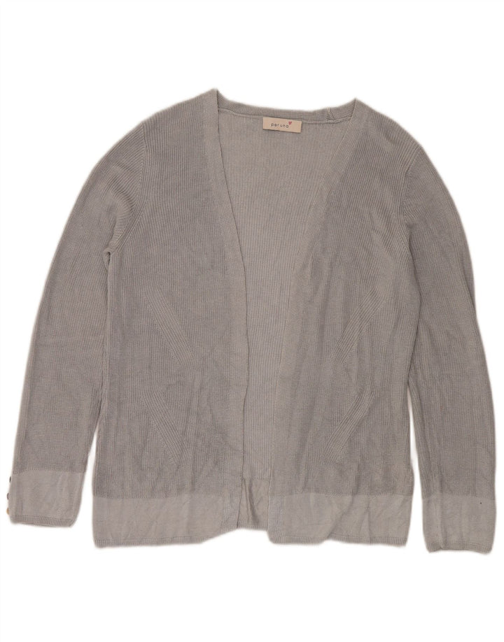 Per Una - Cárdigan abierto para mujer, talla 44, color gris grande
