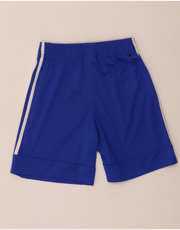 Adidas Boys Climalite Sportshorts 11-12 år Blå polyester