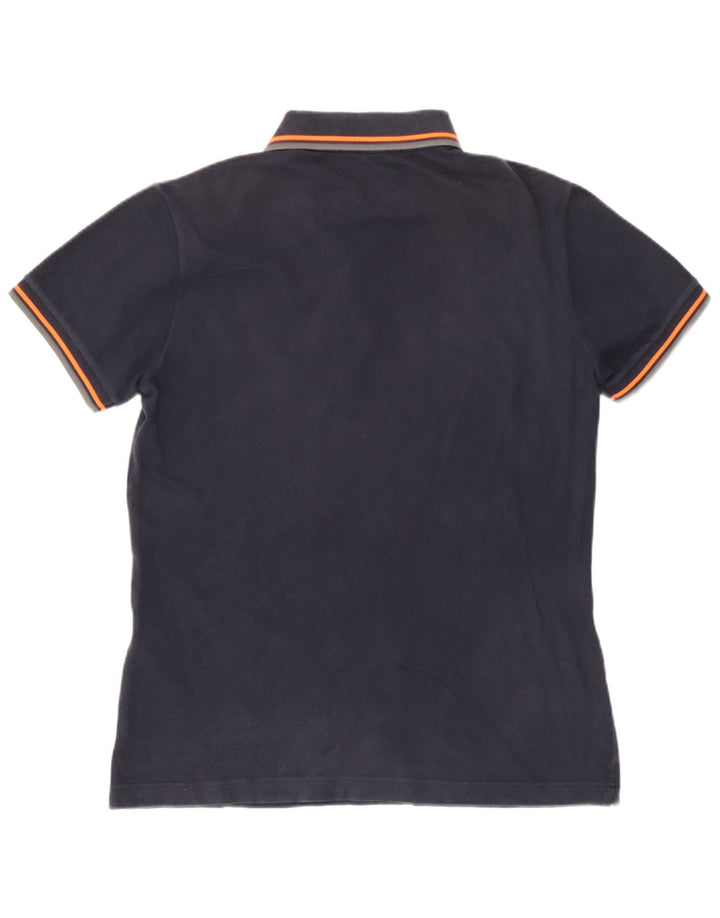 Fred Perry Mens Polo Shirt Small Navy Blue Cotton