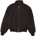 Bomber vintage pentru bărbați UK 40, mare, negru, poliester