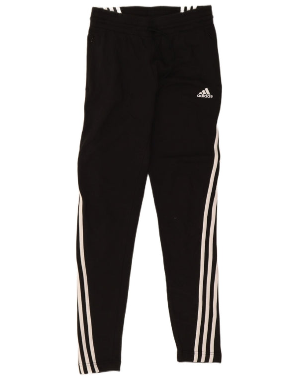 Pantaloni della tuta da donna Adidas UK 4/6 XS cotone nero