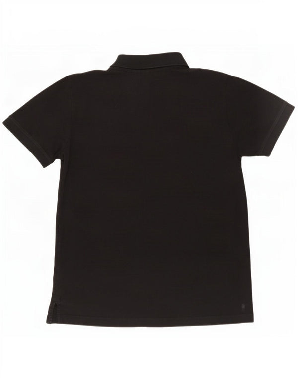 Kappa Mens Polo Shirt Large Black Cotton