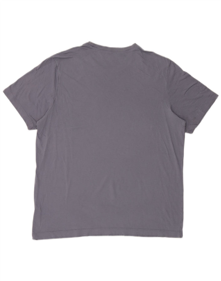 Nike Mens Graphic T-Shirt Top XL Blue Cotton