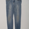 LEVI'S Girls Skinny Jeans 9-10 Years W25 L26 Blue Cotton | Vintage Levi's | Thrift | Second-Hand Levi's | Used Clothing | Messina Hembry 