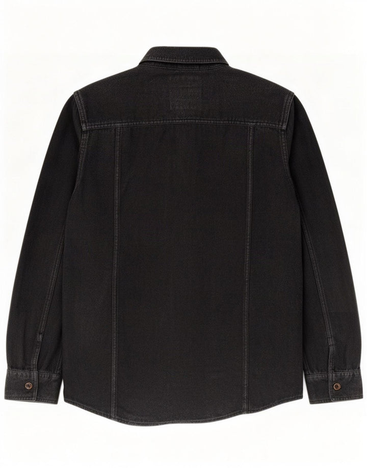 Camicia di jeans da uomo Vans Medium Black Cotton