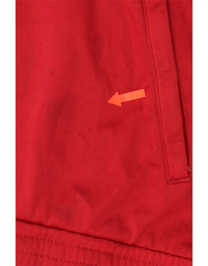 ADIDAS Mens Tracksuit Top Jacket Medium Red Colourblock Polyester Vintage Adidas and Second-Hand Adidas from Messina Hembry 