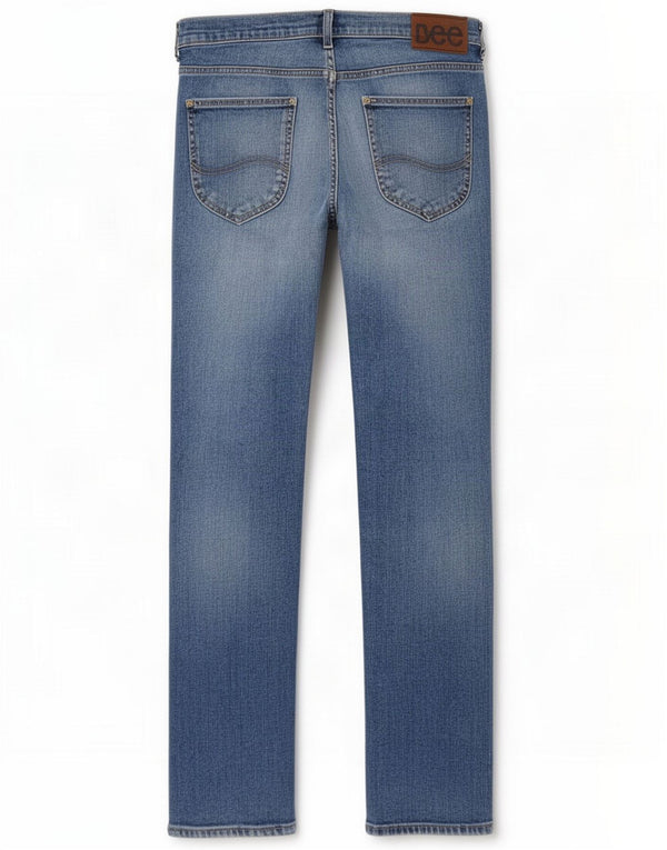 Lee Mens Powell Slim Jeans W34 L34 kék pamut