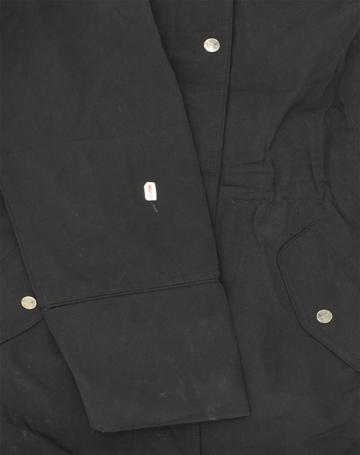 LONDON FOG Womens Windbreaker Jacket UK 14 Medium Black Polyester | Vintage London Fog | Thrift | Second-Hand London Fog | Used Clothing | Messina Hembry 