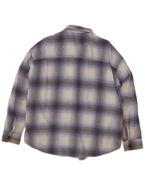 Camicia Hollister da donna in flanella con vestibilità Boyfriend, scozzese medio multicolore