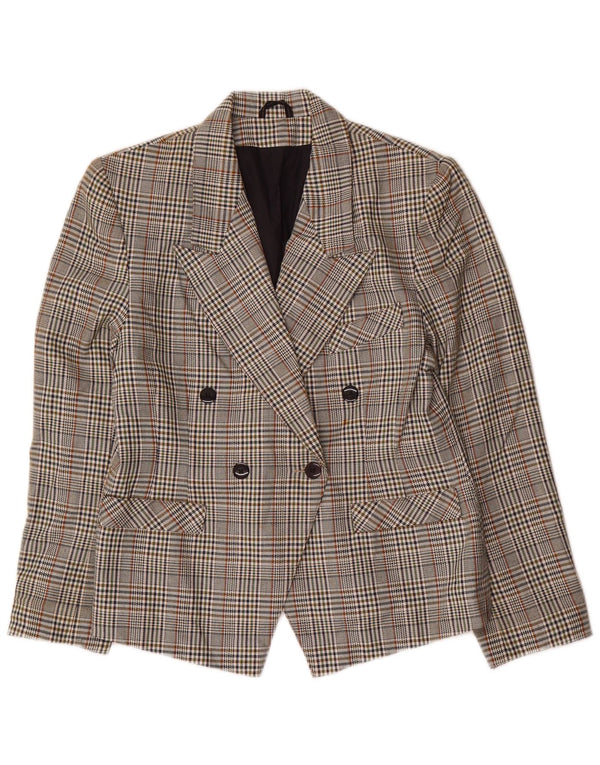 St. Bernard Veste Blazer Femme UK 12 Moyen Pied De Poule Multicolore