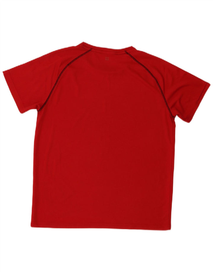 Tricou pentru bărbați Mountain Warehouse Top Medium Burgundy Poliester