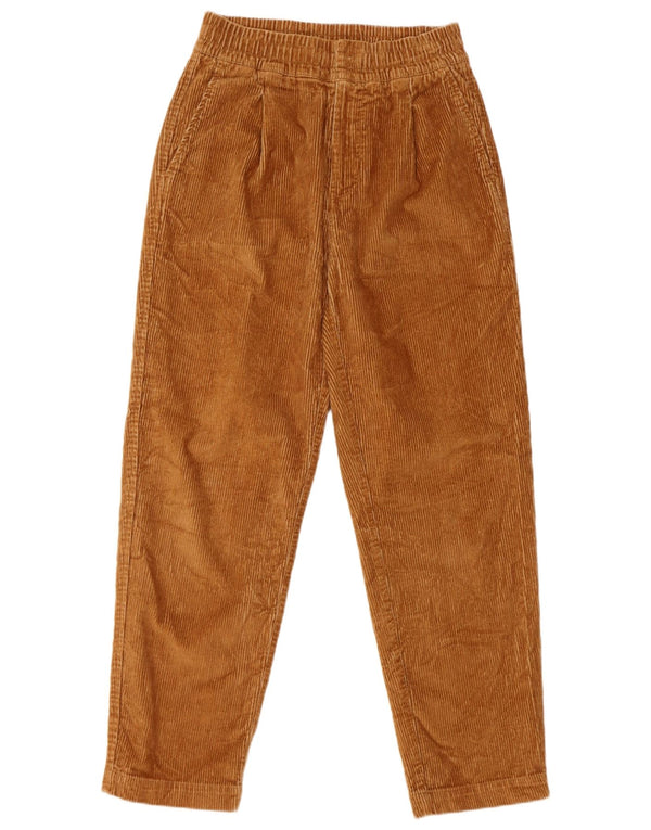 Женские вельветовые брюки Gap XS W25 L26, коричневые, хлопковые