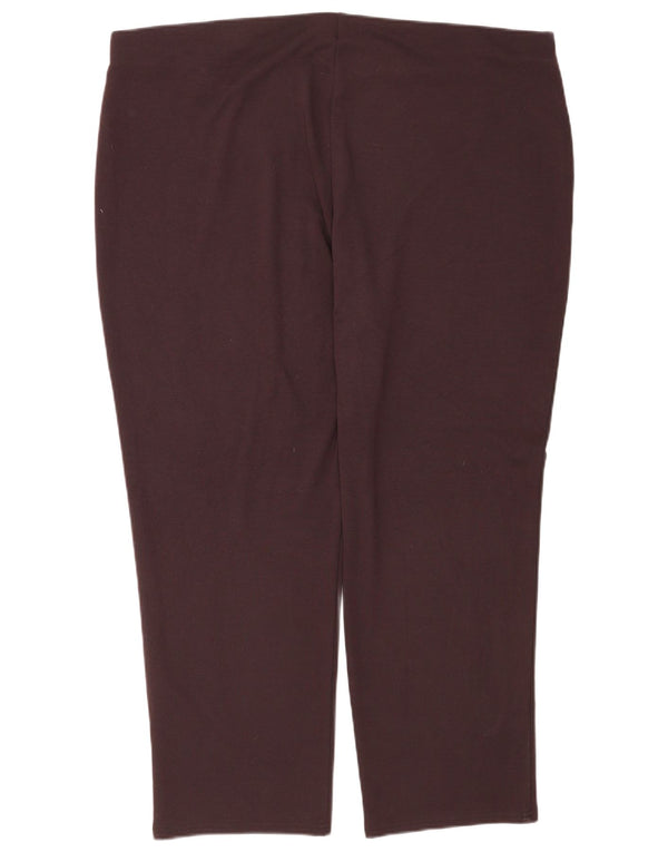 Marks & Spencer ženske uske tajice UK 22 3XL smeđi poliester