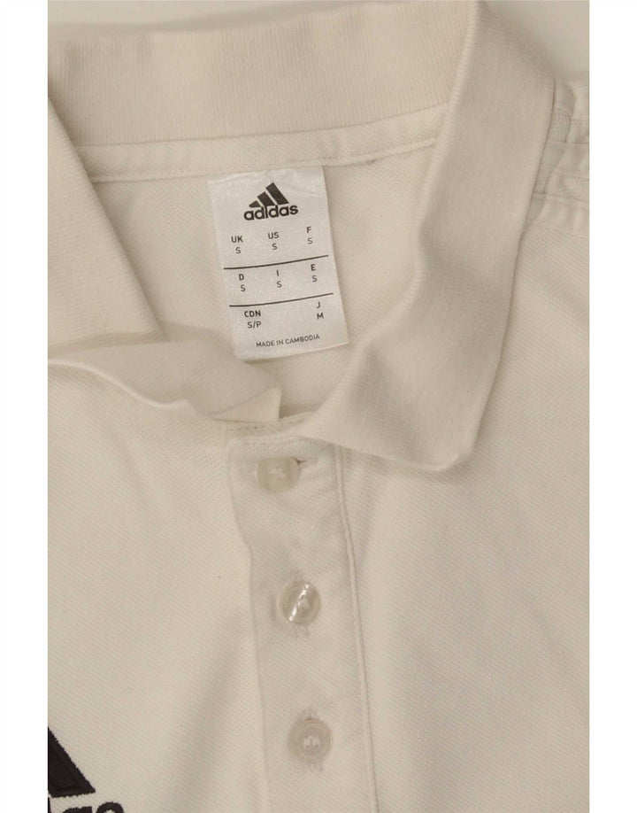 Ανδρικό πουκάμισο Adidas Polo Small λευκό