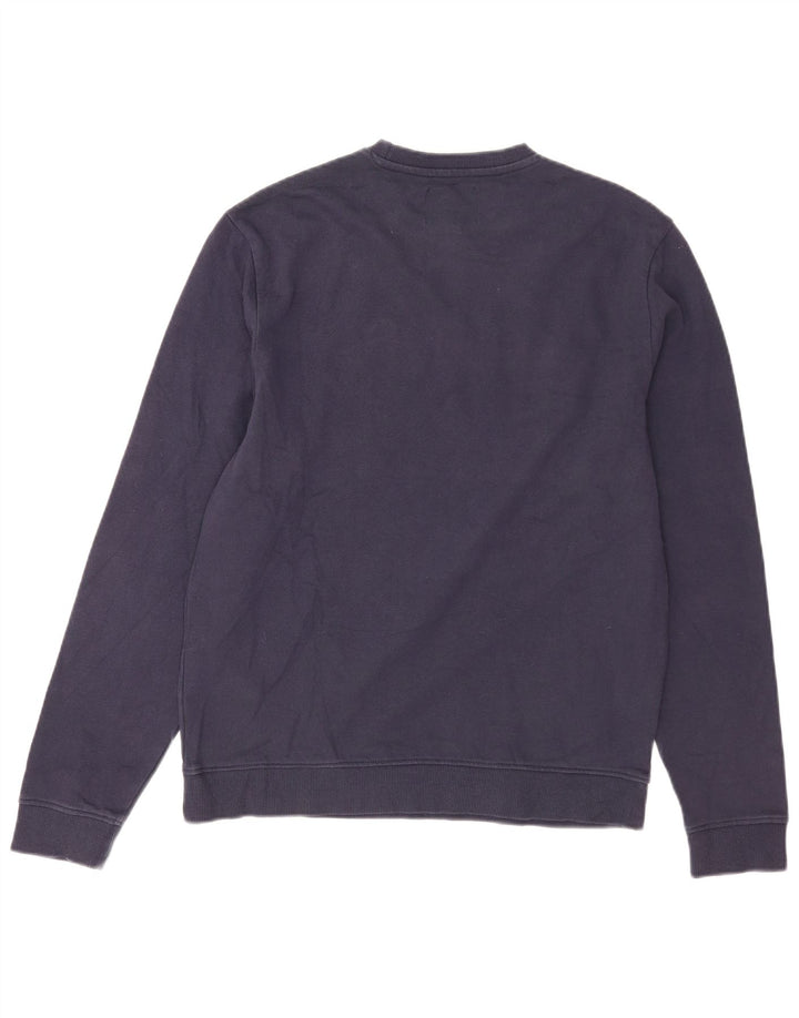 Ανδρικό γραφικό φούτερ Guess Jumper Medium Navy Blue βαμβακερό